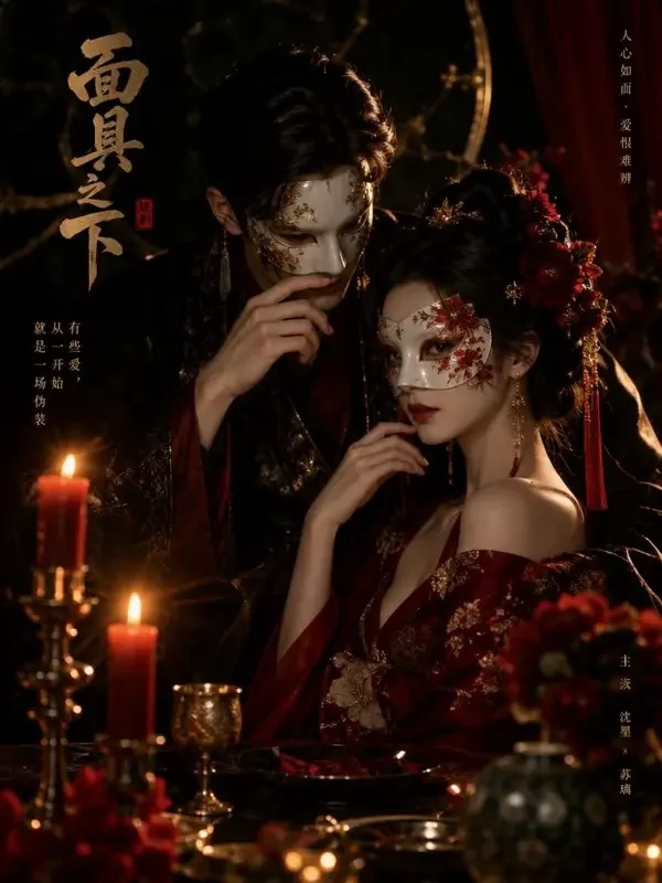 《假面夫妻》短剧封面 - 都市情感 · 谁先摘下面具，谁就输得一塌糊涂