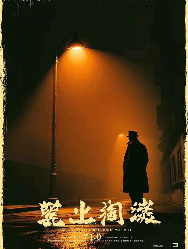 《雾都密钥》短剧封面 - 悬疑推理 · 连环密室案，每一把钥匙都是伏笔